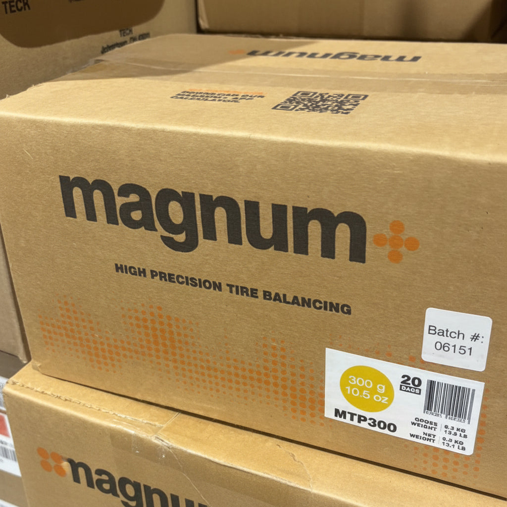 Magnum + tire balancing beads 10.5 oz/ 20 bags, 1 case