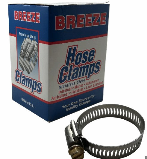 Breeze Hose Clamps 62006 , Box of 10 clamps