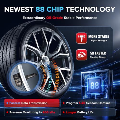 Autel TPMS MX-Sensor 315+433MHz Dual Frequency Tire Sensor, OE Quality