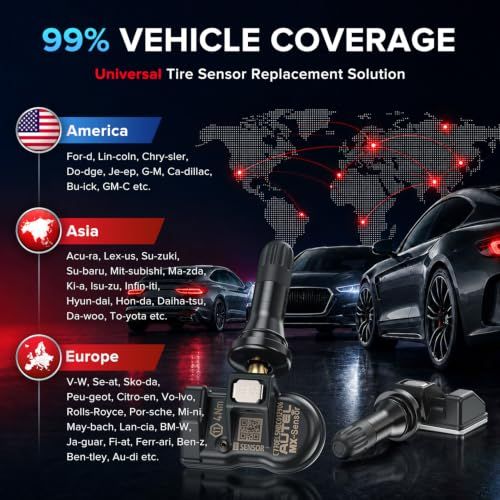 Autel TPMS MX-Sensor 315+433MHz Dual Frequency Tire Sensor, OE Quality